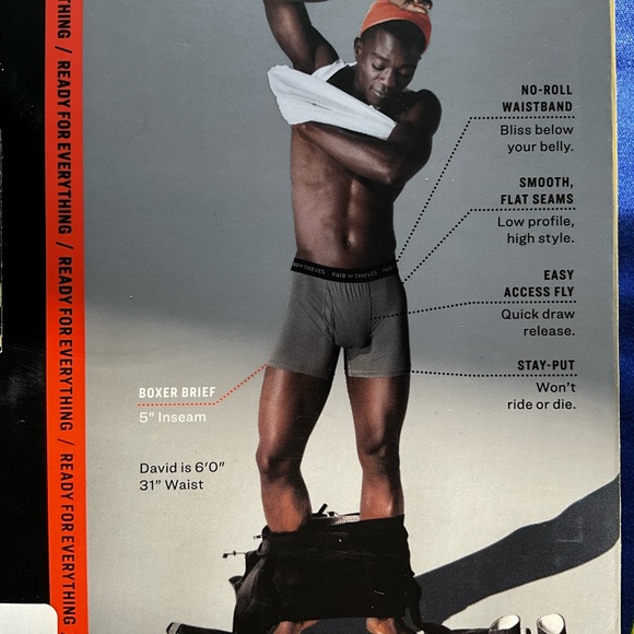 Pair of Thieves Men’s SUPERFIT Solar Rotations boxer briefs, 2-pack 3XL - Picture 7 of 7